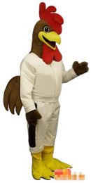 Costumes Custom Brown cock mascot costume free shipping