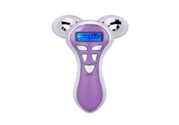 Multifunction Body And Face Slimming Massager Microcurrent LED Light Vibration 3 In 1 Electric Facial Massager With LCD For Home U3666142