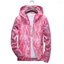 Men's Jackets Summer Camouflage Clothing Men And Women Couples Sun Protection Clothes