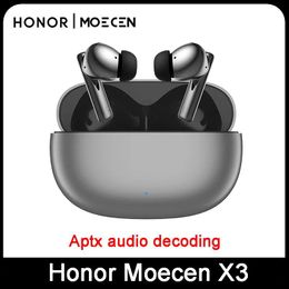 Earphones Honour CHOICE Earbuds X3 TWS Earphones DualMic Noise Cancellation 36 Hour Battery Bluetooth 5.2 Game Low Latency