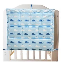 Baby Bedding Multifunctional Bumpers Safe Sleeping Clothes Stuffs Organizer for Diapers Toys Soft Cot Bed Hanging Storage Bag 240103