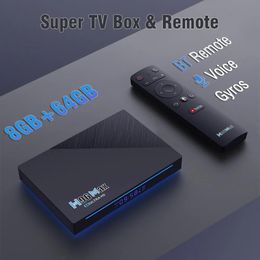 Box RK3566 Smart TV Box Android 11.0 H96 MAX 3566 11 8K Media Player H96Max 8GB RAM 64GB ROM Dual WiFi 1000m