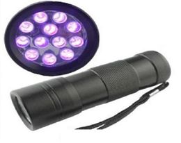 2021 Epacket12 LED Ultra Violet UV Lamp Light Torch Flashlight Purple Light for Currency Detection4 Color1334866