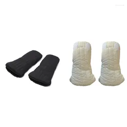 Stroller Parts Waterproof Hand Muffs Windproof Cart Gloves Plush Handmuff For Prams