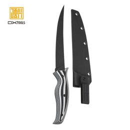 420 Stainless Steel Fish Fillet Knife with Sheath Filet Knife for Fish and Boning Knife for Meat Cutting