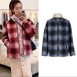 2024 New high quality Isabels Wool blend oversized Jacket women's luxury desinger loose Marant Woollen coats jackets warm girls outwear