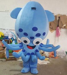 Costumes Factory direct sale mascot custom Squid cartoon doll clothing fashion doll octopus octopus cartoon doll clothing clothing Marine l