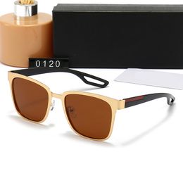 Fashion Designer Sunglasses Classic Metal Border Eyeglasses Outdoor Beach Sun Glasses For Man Woman Mix Colours Perfect Gift