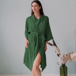 Women's Tracksuits 2024 Summer Fashion Casual Loose Pajamas V-Neck Vest Sleeveless Three-piece Nightgown Cotton Green Shorts Women Home