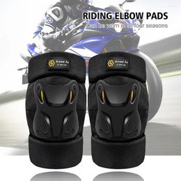 Motorcycle Armor 1 Pair Knee Elbow Pads Safety Protection Keep Warm Kneepad With Reflective Strips For Outdoor Sports