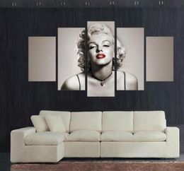 Best Modern living room bedroom home decor movie Star sexy marilyn Wall Art Picture print Painting on Canvas art7587487