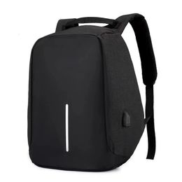 Antitheft Bag Men Laptop Rucksack Travel Backpack Women Large Capacity Business USB Charge College Student School Shoulder Bags 240102