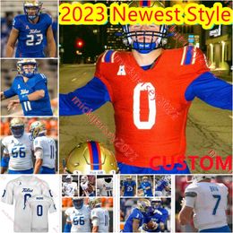 Tulsa Golden Hurricane football Jersey Roman Fuller Carson Collins 9 Stephen Kittleman 79 Darrell Simpso Kai-Leon Herbert Izuchukwu King Ani Tulsa Jersey