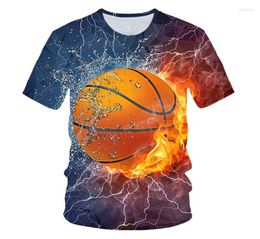 Men039s T Shirts Men39s Summer Fashion 3D Tshirt Blue Flame Dragon Funny Design MenWomen Printed Cool Basketball Tops Unis2185833