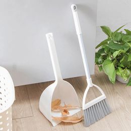 2pieces Ergonomic Broom And Dustpan Combination For Comfortable Sweeping Efficient Small Broom And Dustpan 240103