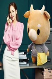 Plush Toy TV Lovely Whats Wrong With Secretary Kim Hard Caw Pet Doll Korean Drama Stuffed Child Toys Birthday Christmas Gift Pillo8840512