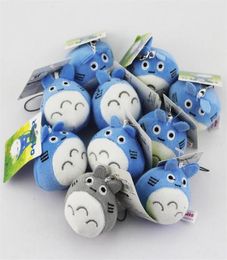 10pcs lot My Neighbour Totoro Plush Pendants Phone Strap Soft Dolls for kids gift 214F3354070