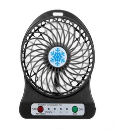 2018 Portable Mini USB Fan LED Light Air Cooler Small Desk 18650 Battery Fan for PC Laptop Cooling Fan ventilador usb2237952