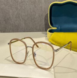 Round square shape glasses Womens Mens designer simple style eyeglasses fullframe thin frame eyeglass 0678 sunglasses with case N7332178