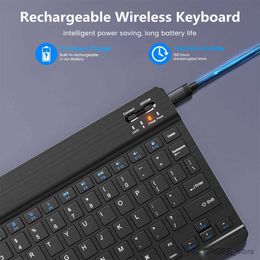 Cell Phone Keyboards Portable Mini Bluetooth Wireless keyboard For Tablet Pad Ultra thin Keyboard For Android Windows