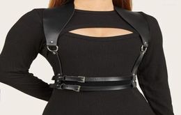 Belts Women Leather Harness Belt Strap Girdle Sexy Lady Handmade Decorative Shirt Dress Smooth Buckle Vest For FemaleBelts Emel228131112