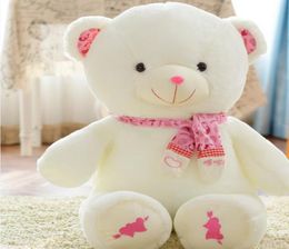 ular Scarf Pink Teddy Bear Plush Stuffed Toy Animal Soft Doll Kid Gift 12''1565738