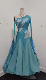 Stage Wear Standard Ballroom Dance Dresses High Quality Special Competition Dress Adult Elegant Waltz Skirt Women