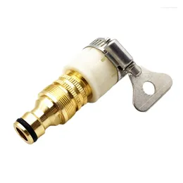 Kitchen Faucets 23mm Universal Quick Threaded Tap Connector Car Garden Water Hose Pipe Dropship