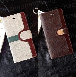 Leather Wallet Cell Phone Cases For Samsung Galaxy S21Ultra S20 S21 FE 2021 S21Plus Note 20 Ultra S10 5G S9 S8 Full Case Fashion L5619545