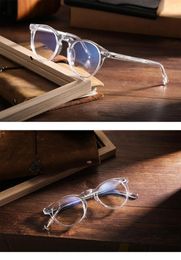 Vintage optical glasses frame round eyeglasses Gregory peck ov 5186 reading glasses women and men spectacle eyewear prescription f7638854