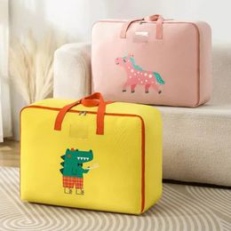 Cartoon Clothing Storage Bag Duvet Organisers Clothes Organiser Item Kindergarten Luggage School And Organisation 240102