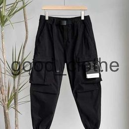 Designer Men Stones Island Cargo Pants Leggings Work Loose Size Wide Leg Harlan Casual Radish Autumn and Winter Multi Pocket Sports stones Island jacket 2 EW7V