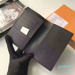 Luxury designer multifunction credit card holder wallet passport holder male and female ID card protective case