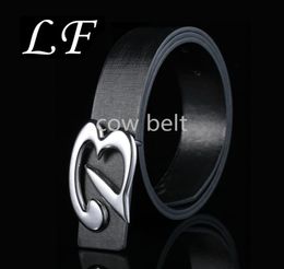 2019 New Quality Luxury Belts Mens Women Cow Leather Belt Brand Designer Belts for Men Belts Sliver Buckle4939794