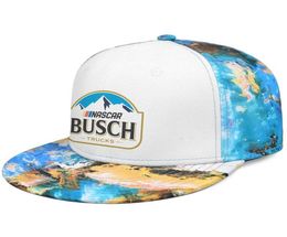 Busch Light Logo Unisex Flat Brim Baseball Cap Designer Fashion Trucker Hats light logo Beer Addicted Will Camp9354084