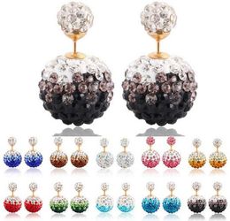 16mm rhinestone women039s earring stud 20 pairs a lotfashion bubble stars earrings jewelry GTTE33568493