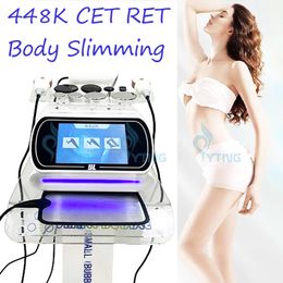 448K Tecar CET RET JMD Physical Therapy Machine Pain Relief Radio Frequency Slimming RF Indiba Slimming Machine