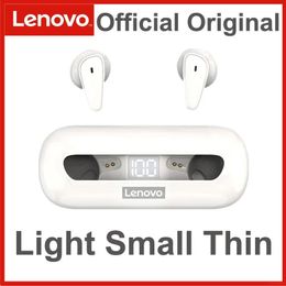 Earphones Lenovo XT95 TWS Earphone Wireless Bluetooth Headphone AI Control Gaming Headset Stereo Bass With Mic Small Body Mini Ultrathin