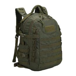 35L Camping Backpack Waterproof Trekking Fishing Hunting Bag Military Tactical Army Molle Climbing Rucksack Outdoor Bags mochila 240102