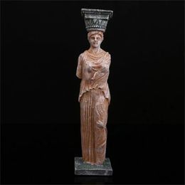 Items Resin Greek Goddess Statue Craft Statues For Decoration Art Carving Home Decor Aquarium Decor Figurines Sculpture Gift T200619