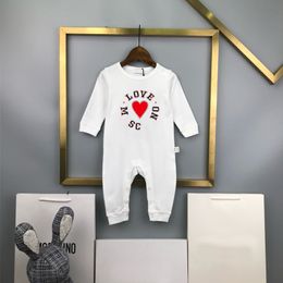 100% Cotton Baby Rompers Kids Designer Clothes Newborn Romper Boy Girl Infant Bodysuit Children Luxury Onesies Jumpsuits Babies Clothing smekids CXD240132-6