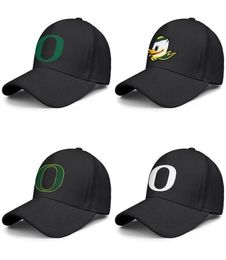 Oregon Ducks primary team logo Men039s Women Adjustable Trucker Hat Summer Sun Cap football basketball white old Print Round Lo7584232