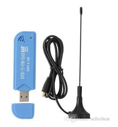 Hubs USB 2.0 Digital DVBT SDR+DAB+FM HDTV TV Tuner Receiver Stick RTL2832U+R820T2 T2