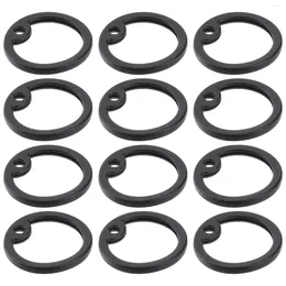 Dog Collars 12 Pcs Pet Tag Silencers Silicone Mens Caps And Hats Rubber Band Man Choker Necklace For