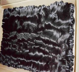 Cheapest body wave weft Peruvian processed hair 20pcslot wavy texture shopping around weaves8885736