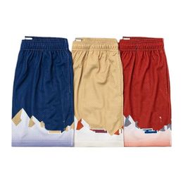 Shorts Designer Men's Luxury Casual High Quality Shorts Mesh Breathable Elastic Waist Drawstring Pocket Pattern Printed Beach Pants Quick Drying Shorts Summer 261