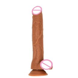 Massager sex toy massager Massage LUUK Super 30.5cm Long Dildo Real Glans Testis Sex toys for woman Gspot insert vagina Realistic Penis Ad