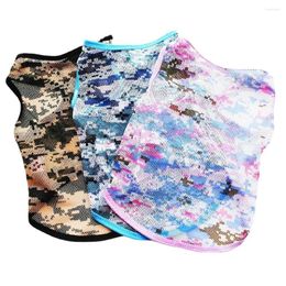 Dog Apparel Summer Vest Camouflage Print Pet Clothes Puppy Kitten T-Shirt Clothing Small Breathable Sleeveless Shirt For Chihuahua