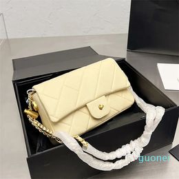 Designer -Handbag Shoulder Chain bag Flap Totes Wallet Purse Double Letters Solid Square Women luxurys Handbag