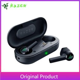 Earphones Razer HAMMERHEAD True Wireless Bluetooth Earphones Esports Waterproof Mobile Game TWS Sports Headset Wiht Mic Music Headphones